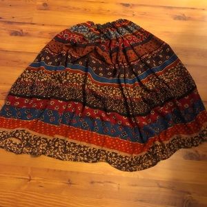Gypsy style skirt